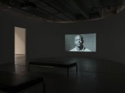 Luke Willis Thompson, Cemetery of Uniforms and Liveries, 2016. Installation view, Institute of Modern Art. Photograph by Carl Warner.