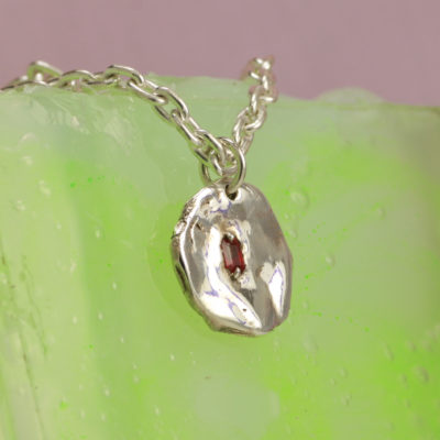 Bonus Prize - Melted Sapphire Pendant