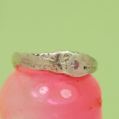 Bonus Prize - Pink Sapphire Signet Ring