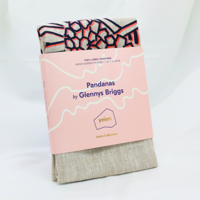 Yeien Tea Towel - Pandanas by Glennys Briggs