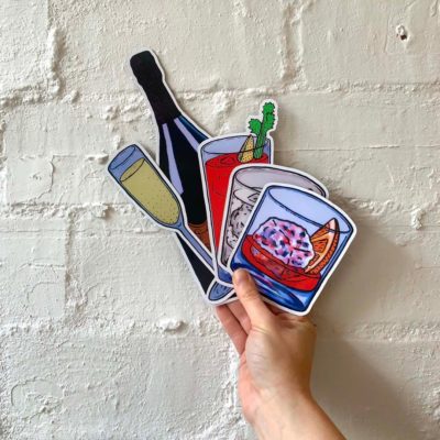 Really Big Drink Fridge Magnets