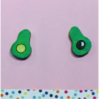 Avo Bamboo Studs by Milk Thieves