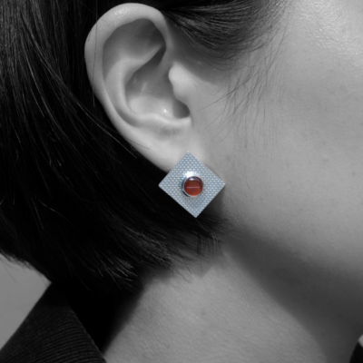 Pill Series - Carnelian (earrings)