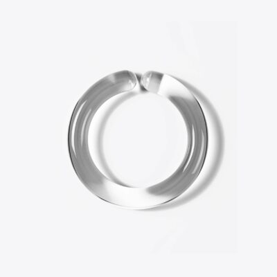 Christian Metzner 'Vesuv' transparent bangle