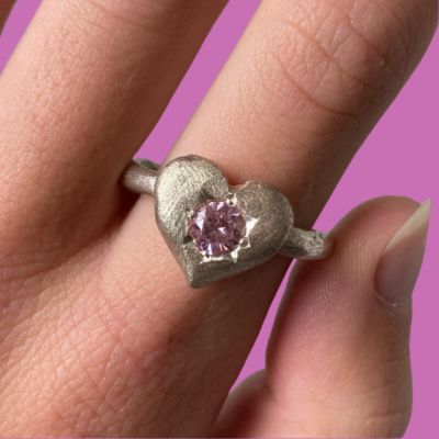 Rosa Lusvardi - Girly - Heart Ring