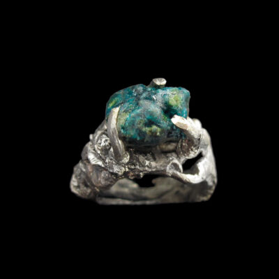 Chrysocolla ring. Seon-Im You