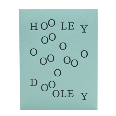 Hooley Dooley Card - Short Talk