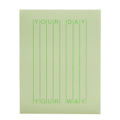 Your Day, Your Way Card- Short Talk