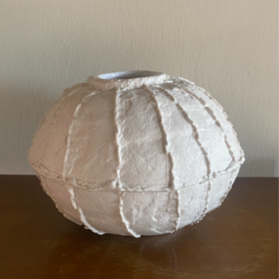 Lucy Tolan - Orb Vase (white)