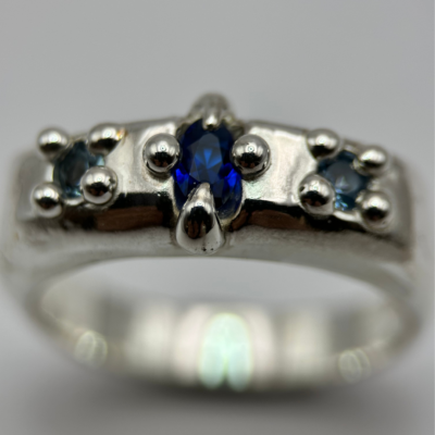 MAMSIR - Blue Crab Dark (ring)