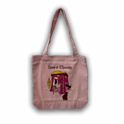 House of Whoreship - Pink Tote Bag
