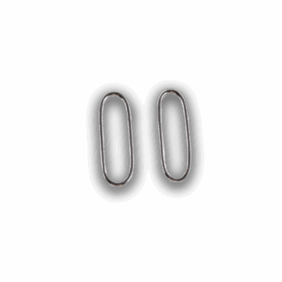Georgina Dunn Jewellery - Large long oval sterling silver stud earrings