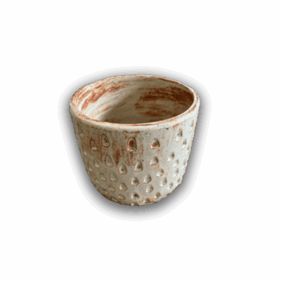 Ceramic Cup with Texture by Tabby Ceramics