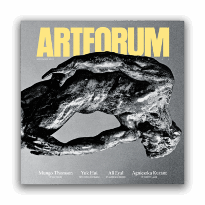 Artforum September 2025