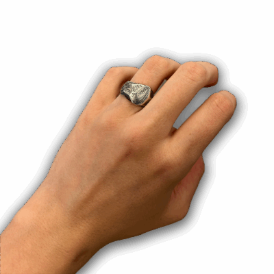 Chunky Facet Ring by Lorissa Toweel