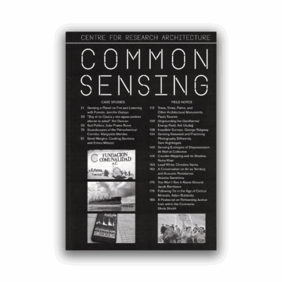 CRA #3: Common Sensing