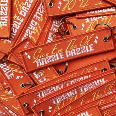 Give Em The Ol Razzle Dazzle Keychain