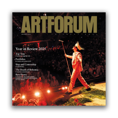 Artforum 2025 Year In Review