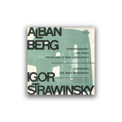 Alban Berg, Igor Stravinsky, Ivan Štraus ∙ Zdeněk Kožina, Chamber Harmony, Prague*, Libor Pešek – Kammerkonzert For Piano, Violin And 13 Wind Instruments / Symphonies For Wind Instruments