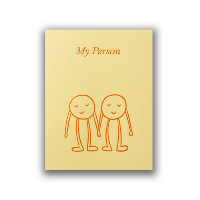My Person Greeting Card