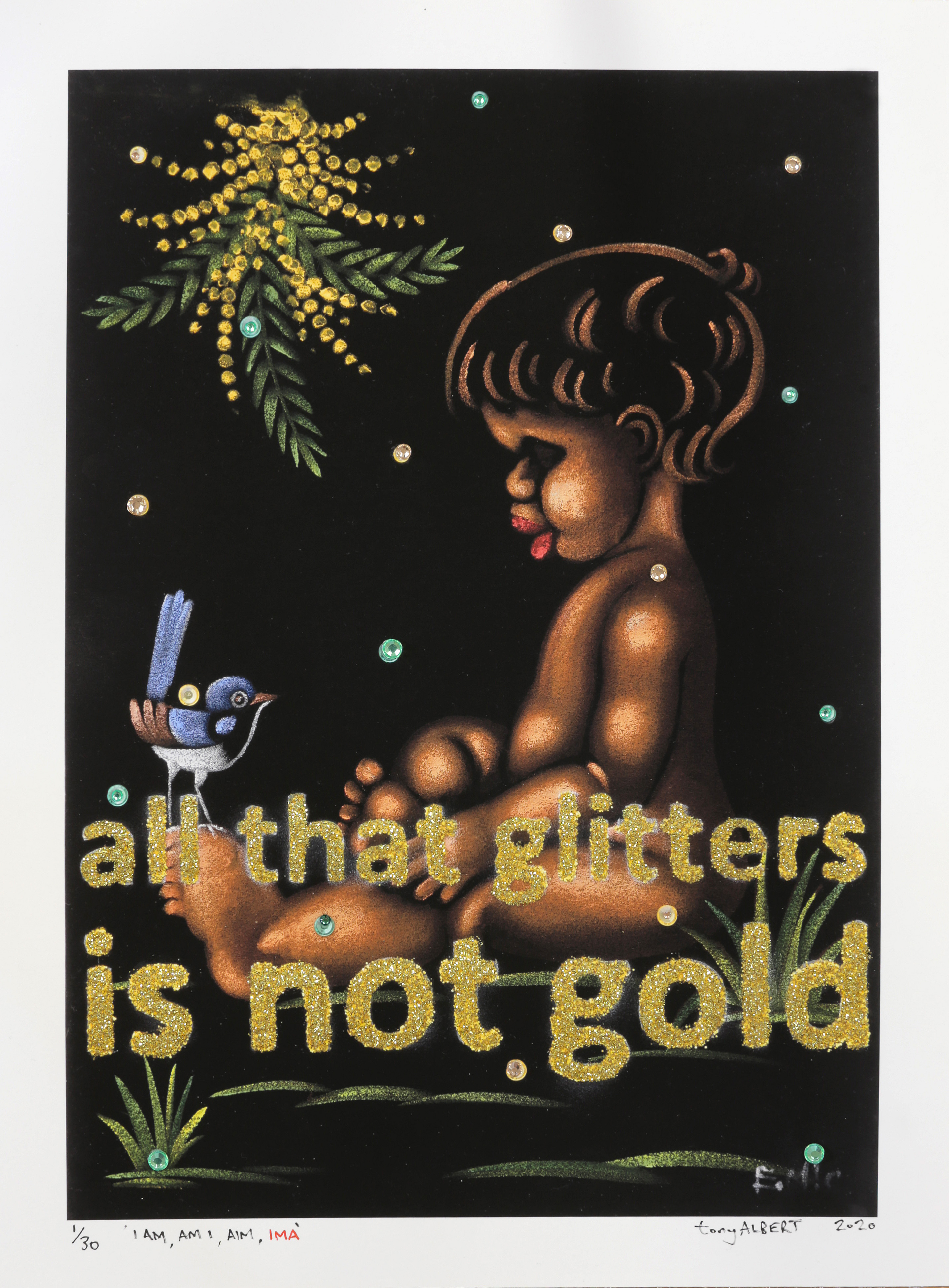 Tony Albert 'I AM, AM I, AIM, IMA' (2020) Institute of Modern Art