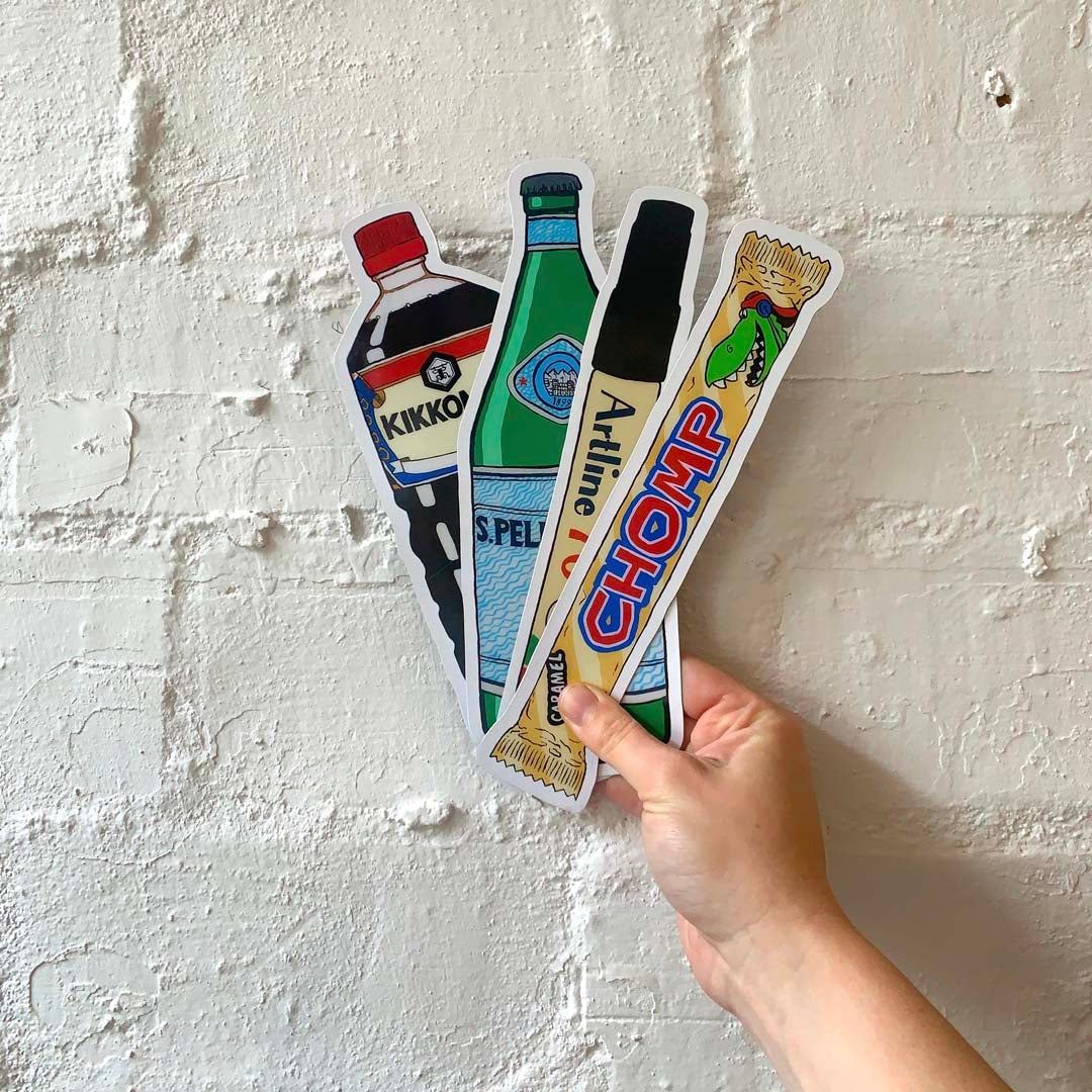 Really Big set of 5 Fridge Magnets | Institute of Modern Art