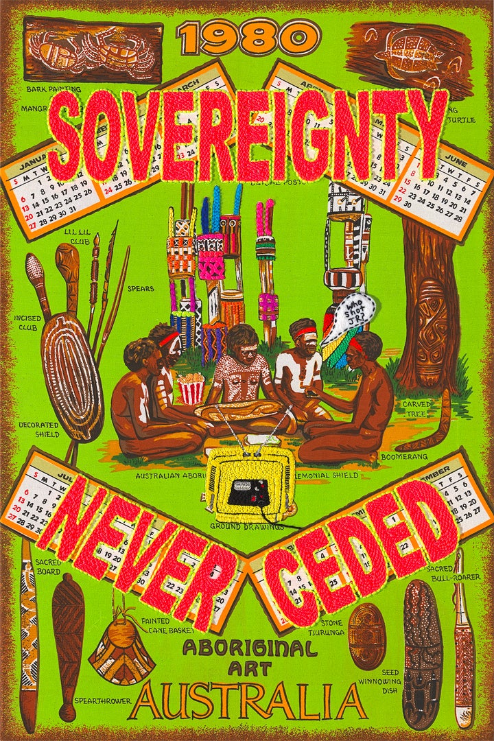 ‘Sovereignty Never Ceded’ Fabric Print / Wall Hanging Institute of Modern Art