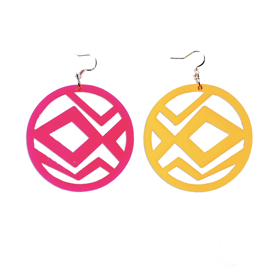 Perspex earrings 2025