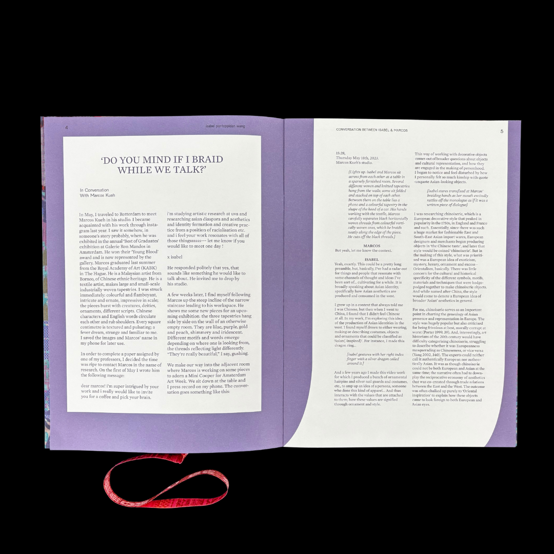 Current Obsession Current Obsession – Issue 8 – Chapter III – ‘Do you mind if I braid ...